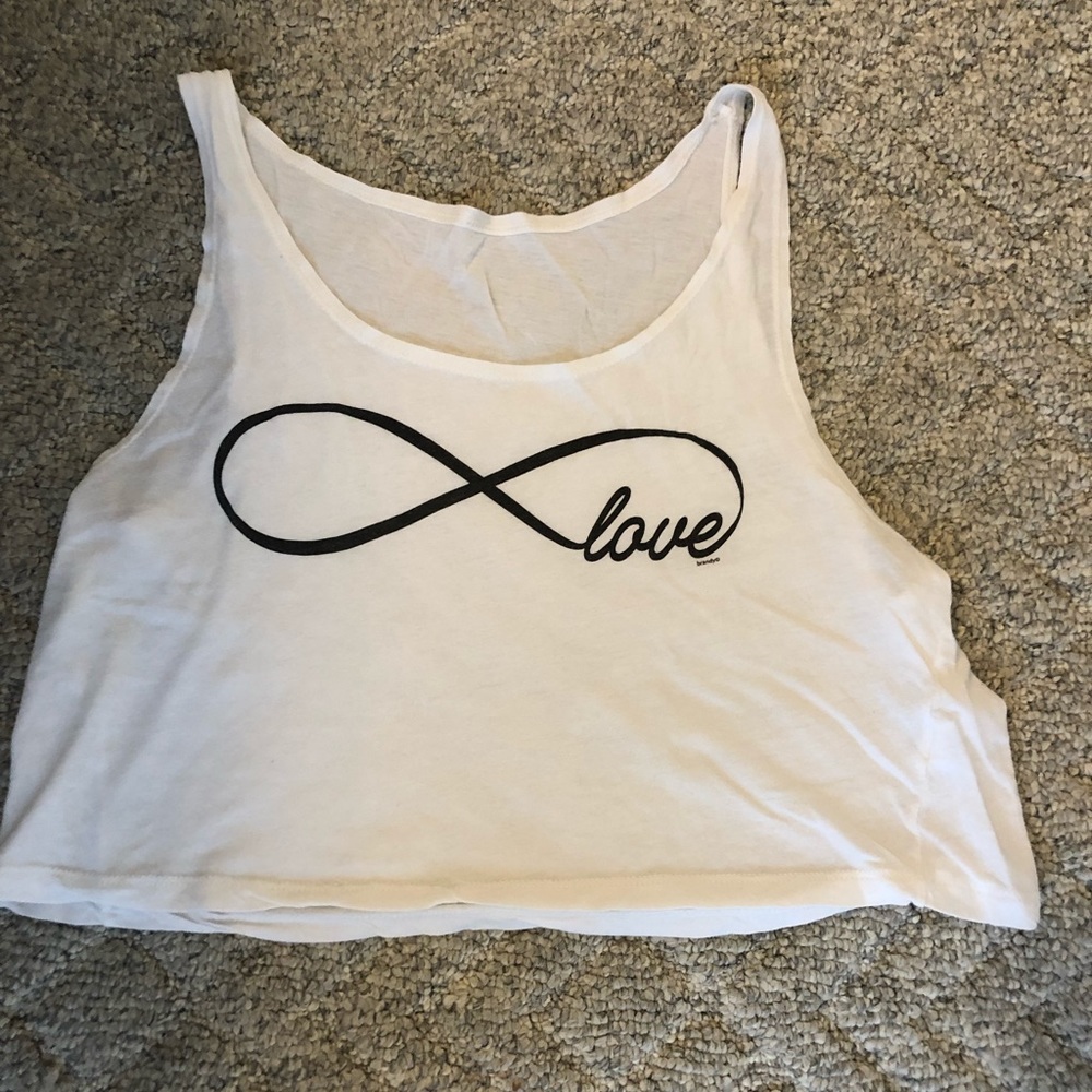 Infinite love tank top
